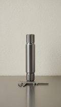 Titanium drive shaft for high torque